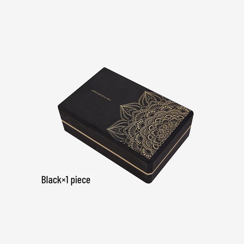 Пенопластовый блок для йоги Junshi с принтом (2-Pack)