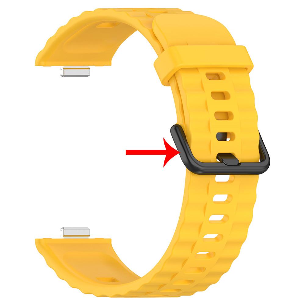 Для Huawei Watch Fit 4/4pro ремешок на запястье регулируемый браслет с черной пряжкой ремешок для часов Huawei Watch Fit 3