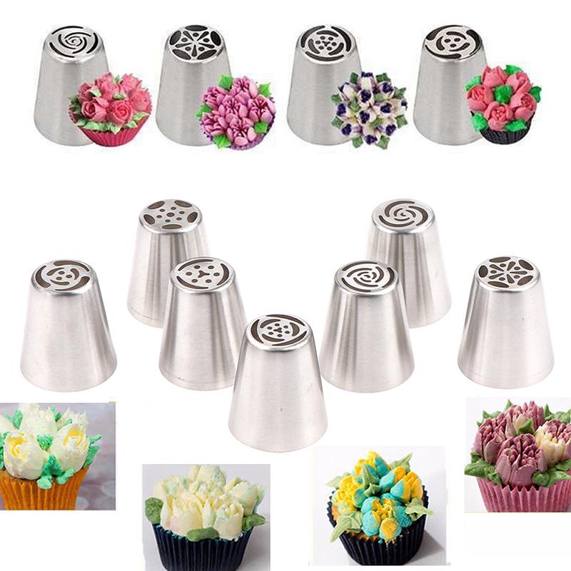 Icing Piping Nozzles Tips Cake Decorating Sugarcraft Pastry Baking Tool