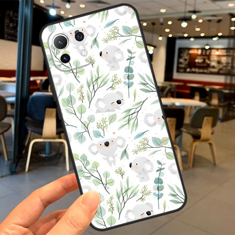 Чехол с эвкалиптом и лавандой для Xiaomi 14T 11T 12T 13T Pro 13 14 15 Ultra POCO X7 Pro X3 X5 X6 F5 F6 M6 Pro Coque