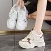 Inner Height Increase Thick Sole Height Increase Women's Shoes New Thin Muffin Dad Shoes Versatile Casual Sports Shoes