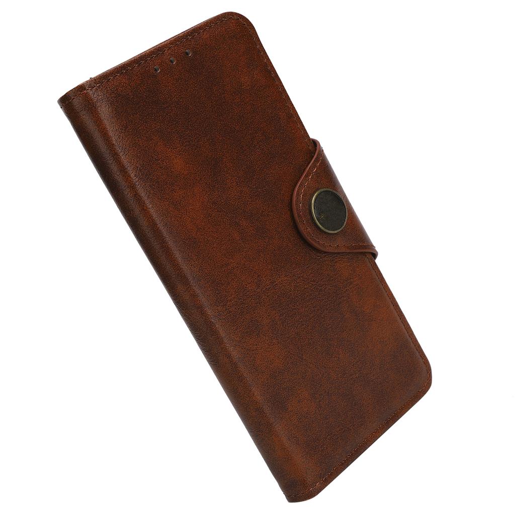 Противоударные чехлы для телефона Кожаный чехол-книжка для Samsung Galaxy X Cover 5 со слотом для карт