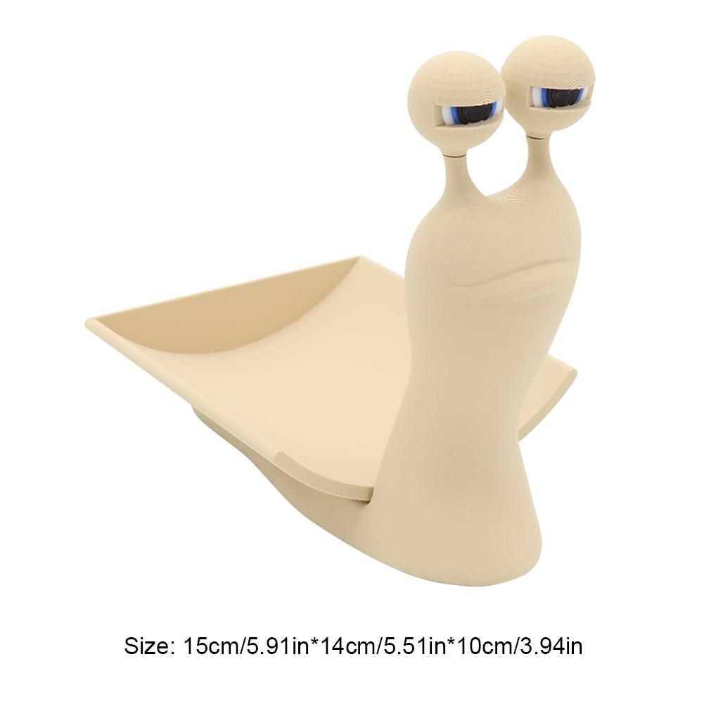 Забавный держатель для туалетной бумаги в виде улитки, стойка для хранения бумаги, мультяшный держатель для бумажных полотенец, отдельно стоящий держатель, декор для рулона туалетной бумаги