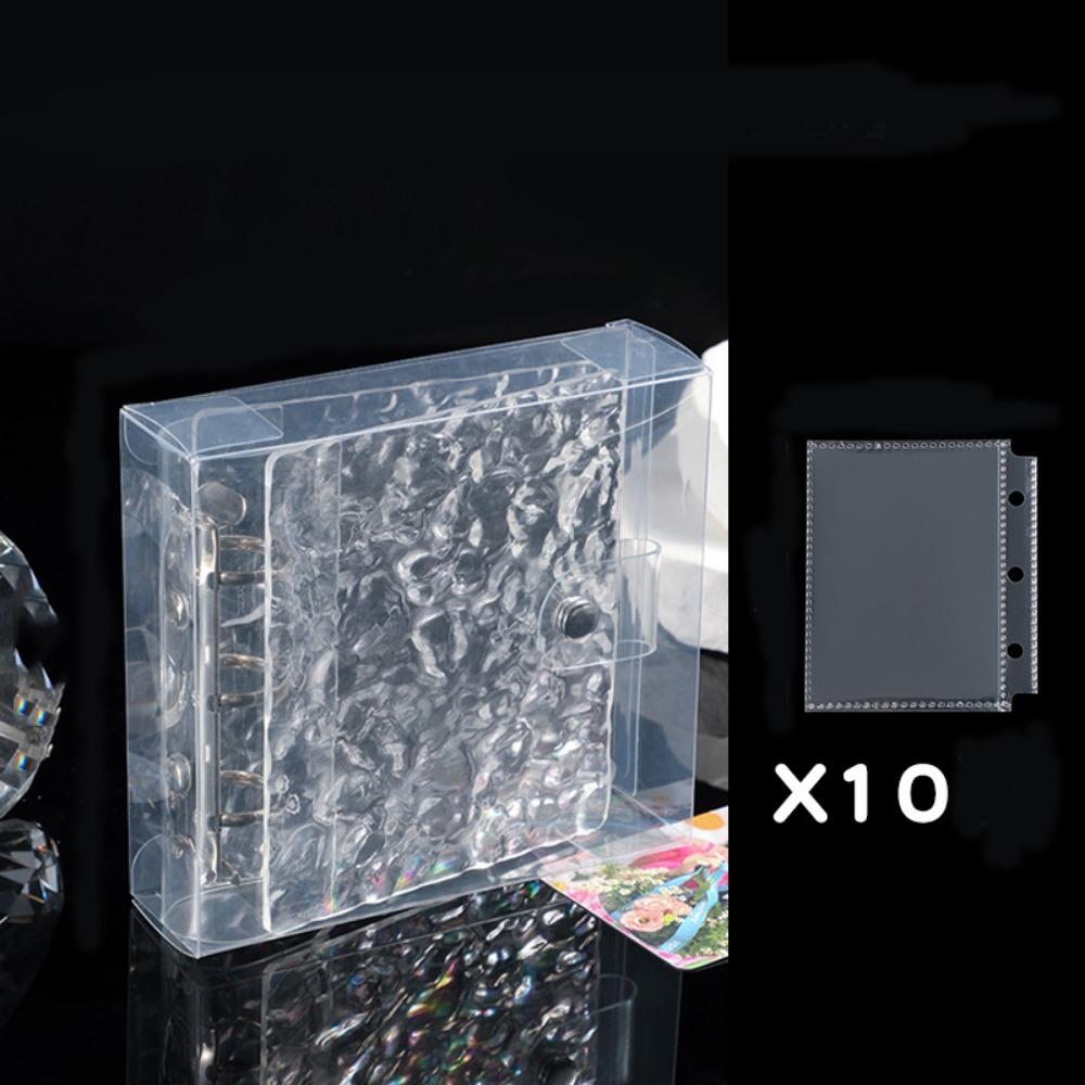 Водная рябь Прозрачный настольный фотоальбом с отрывными листами DIY Съемный декор для фотоальбома