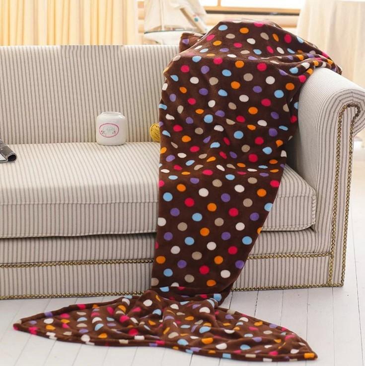 Хвост Фланелевое Одеяло Русалка Флисовое Одеяло Snugglein Спальный Мешок Подушка-Бант Одеяло