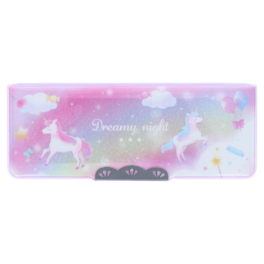 Пенал для канцелярских принадлежностей Sunstar Yokopita Hologram Dreamy Unicorn S1314165