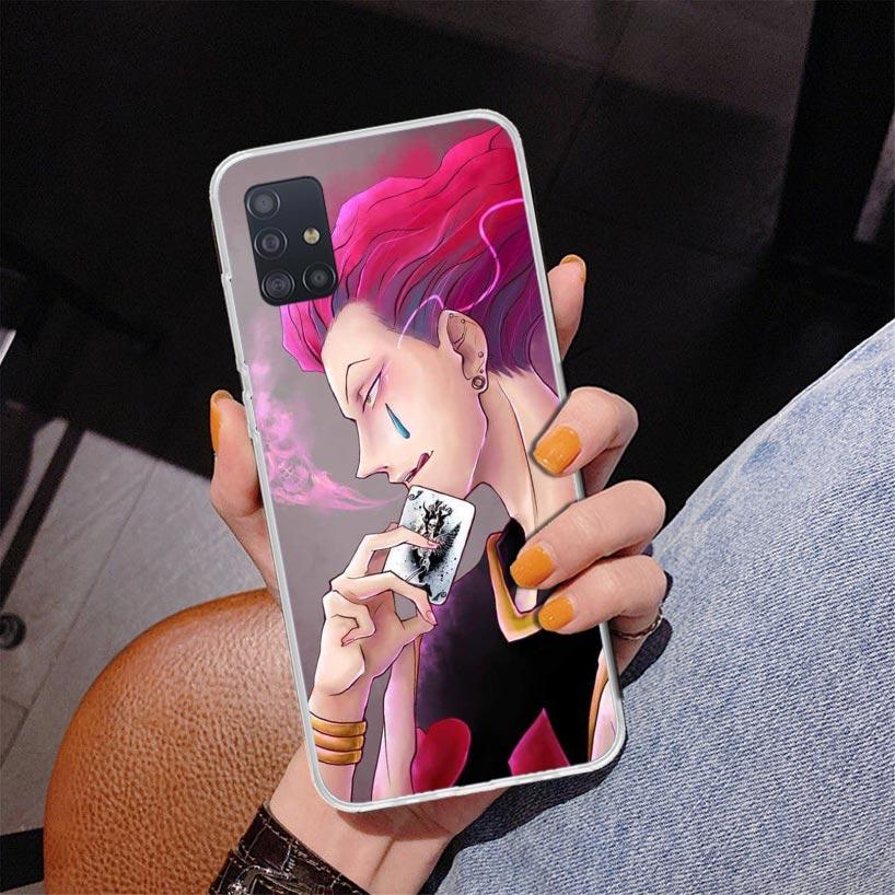Чехол для телефона Hunter X Hisoka для Samsung Galaxy A52 A32 A22 A12 A51 A31 A50S A30S A20S A10S Note 20 Ultra 10 Plus S10 A72 A71 Gala