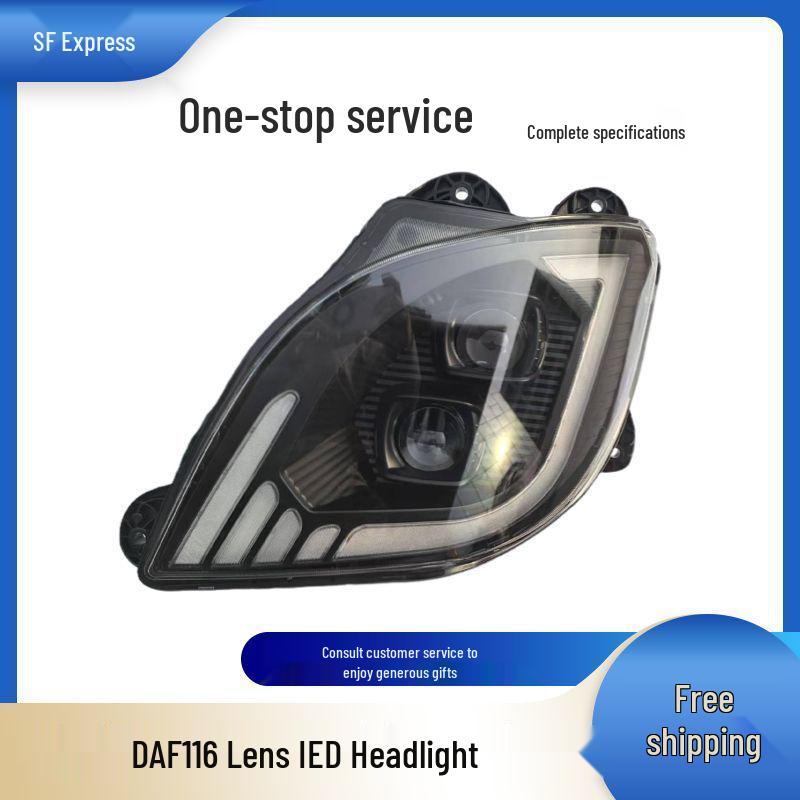 Светодиодные передние фары с двойной линзой для грузовиков DAF XF/CF/LF 116