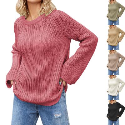 Женская повседневная мода с принтом, длинный рукав, пуловер, рубашка, топы