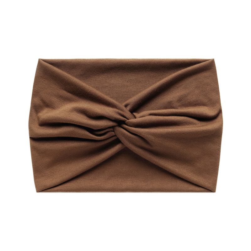 Fashion 18cm Pure Color Wide Cross Elastic Sports Yoga Hair Band Women's Antiperspirant Sweat Headband Hair Accessories Hair Band