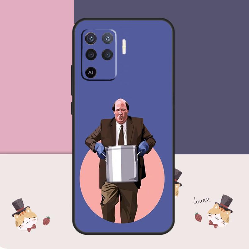 Чехол Dunder Mifflin из сериала «Офис» для Oppo A94 A74 A54 A18 A38 A58 A78 A98 A80 A60 A40 A96 A76 A16 A15 A17 A57 A77 A5 Pro