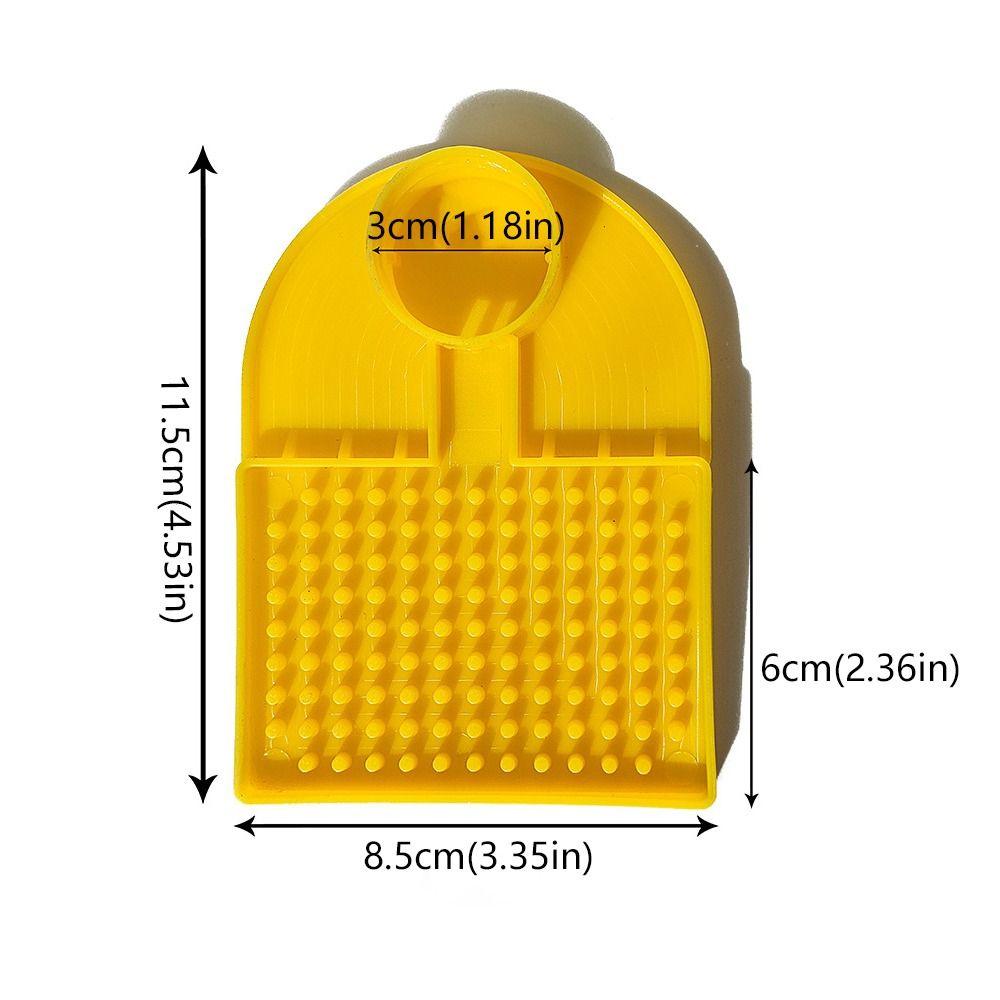 10pcs Plastic Bee Water Feeder Anti Drowning Beekeeping Tools Durable Honey Feeder  Outdoor