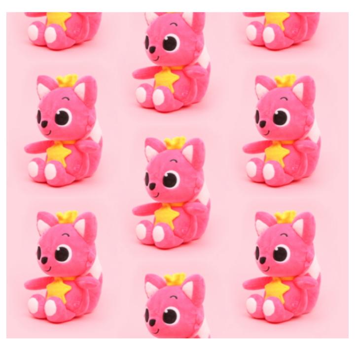 PINKFONG Оригинальная плюшевая кукла Pinkfong 30 см/12" Baby Shark Пинфонг