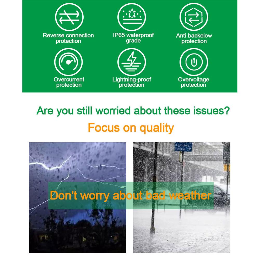 Для комплекта фотоэлектрической системы, IP65, водонепроницаемый