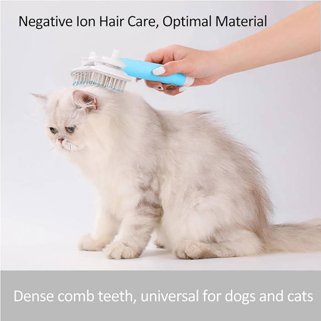 Pet Brush Dog Brush Pet Brush With Dense Teeth Dog Brush For Shedding Grooming - Headed Hair Brush Gentle Dog Grooming Brush Self Cleaning Elec