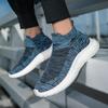 Amazon новая мужская обувь осень дышащая спортивная обувь амортизация обувь для пар сетчатая поверхность повседневная обувь на одной педали ленивая обувь прилив