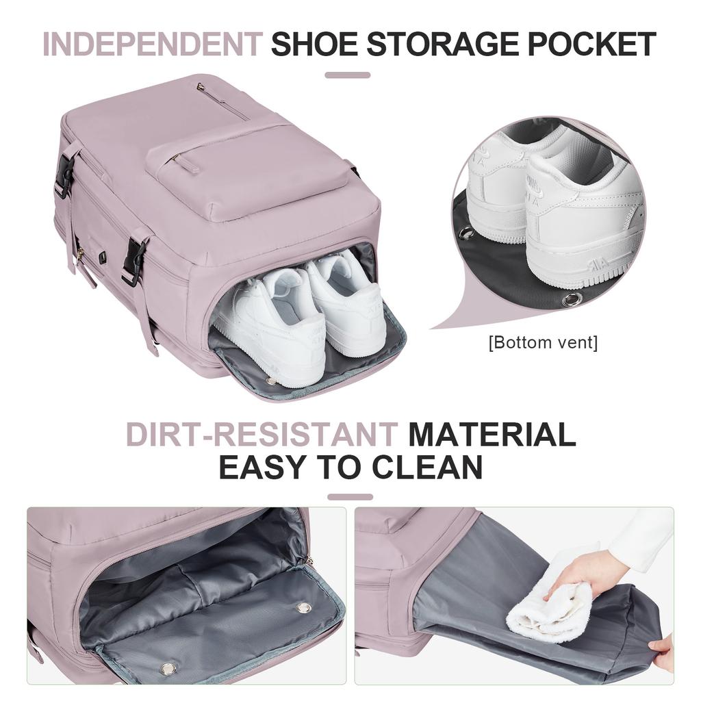 Расширяемый дорожный рюкзак для женщин и мужчин, рюкзак для ручной клади, рюкзак для ноутбука, рюкзак для ручной клади, дорожная сумка на выходные для женщин