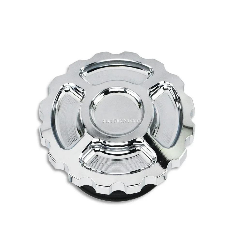 Motorcycle CNC Aluminum Fuel Gas Tank Vented Decorative Oil Cap For Harley Sportster XL883 1200 Touring Softail Fatboy Dyna FXDB