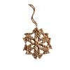 Bohemian Cotton Rope Home Fun Decoration Knitted Snowflake Pendant