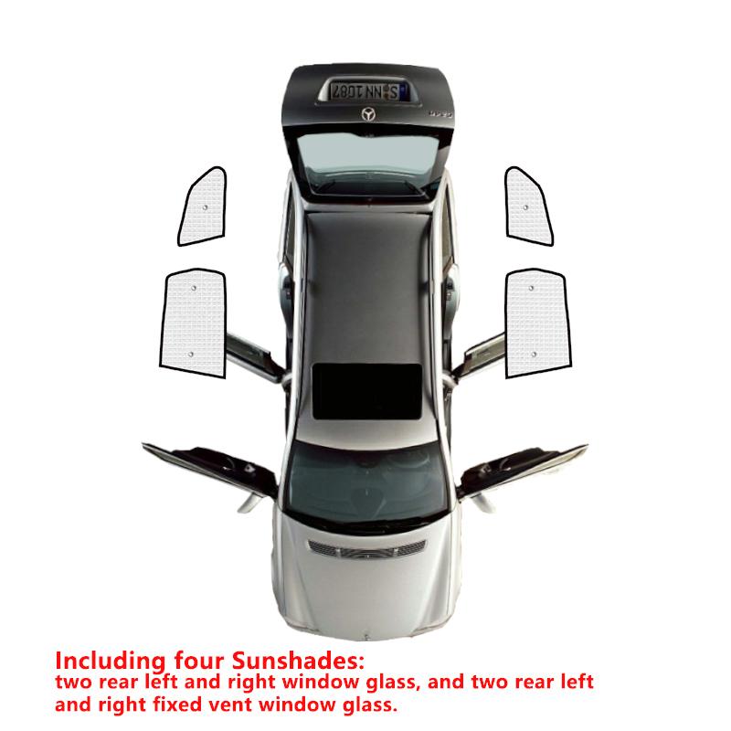 Car Full Sunshade For Volvo XC60 MK1 2009~2017 2010 2011 2012 2016 Auto Accessories Sun Visor Protection Parasol Window Stickers