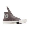 Rick Owens x Converse TURBODRK Chuck 70 Бесшнуровочные Железо Унисекс Кроссовки Коричневый Белоснежный Натуральный-Слоновая кость A03938C
