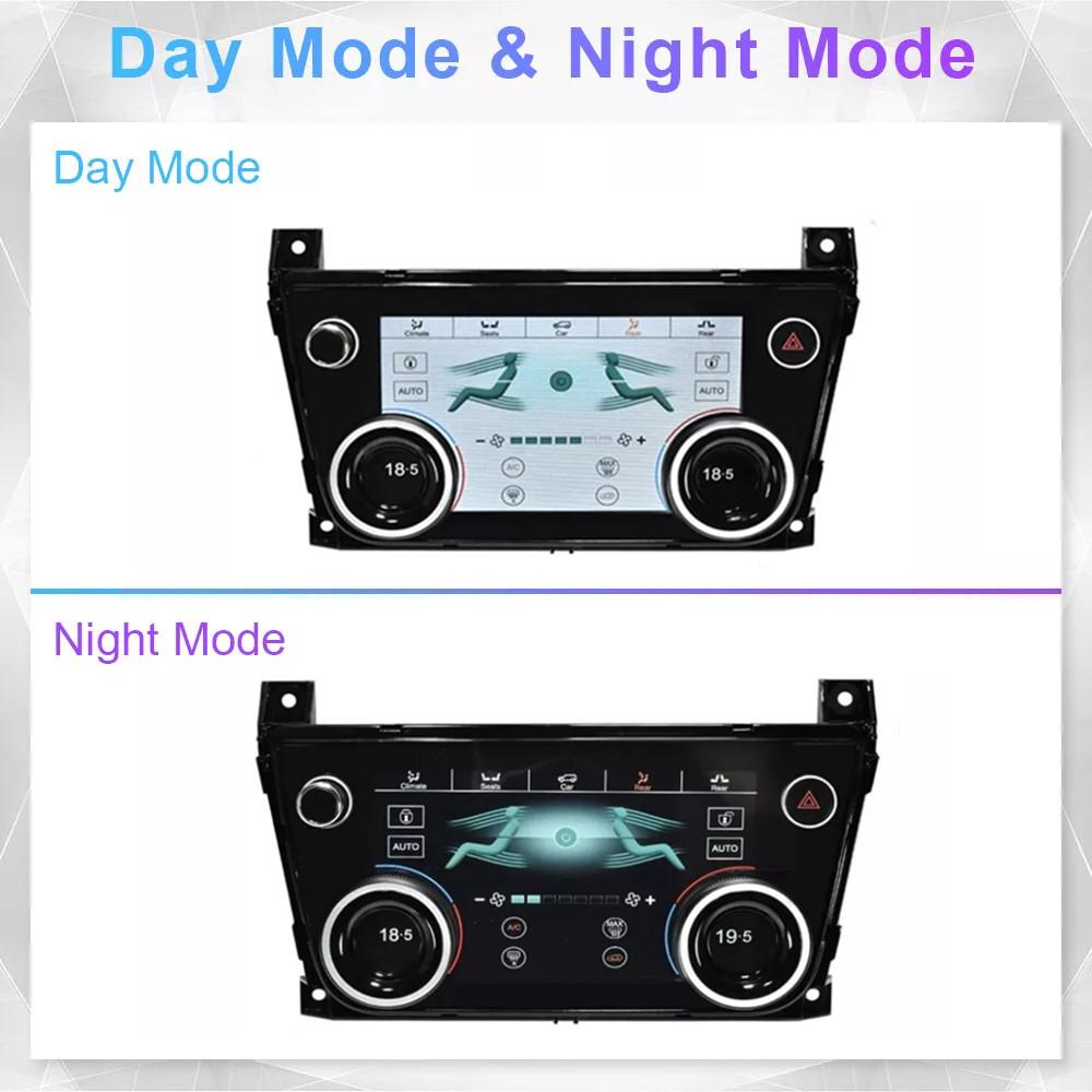7" Android LCD Touch Screen AC Climate Control Panel For Jaguar XJ XJL 2010-2019
