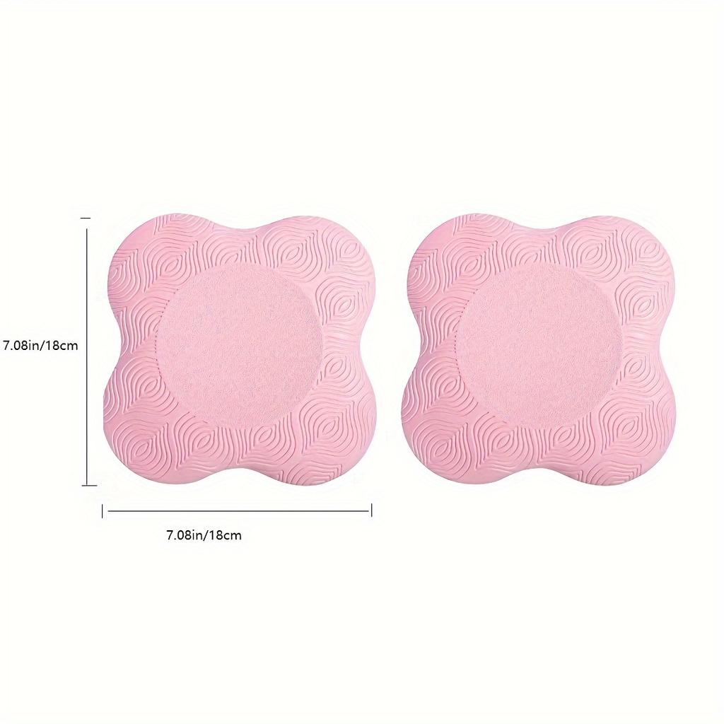 Thick Yoga Knee Mat For Knees 2pcs, Elbows, Wrists, Hands And Head, Yoga Pilates Exercise Pad For Home And Gym Training