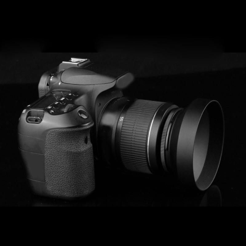 Металлический бленда 39 мм - 82 мм Диаметр Опционально для DSLR Камер Улучшает Фотографию