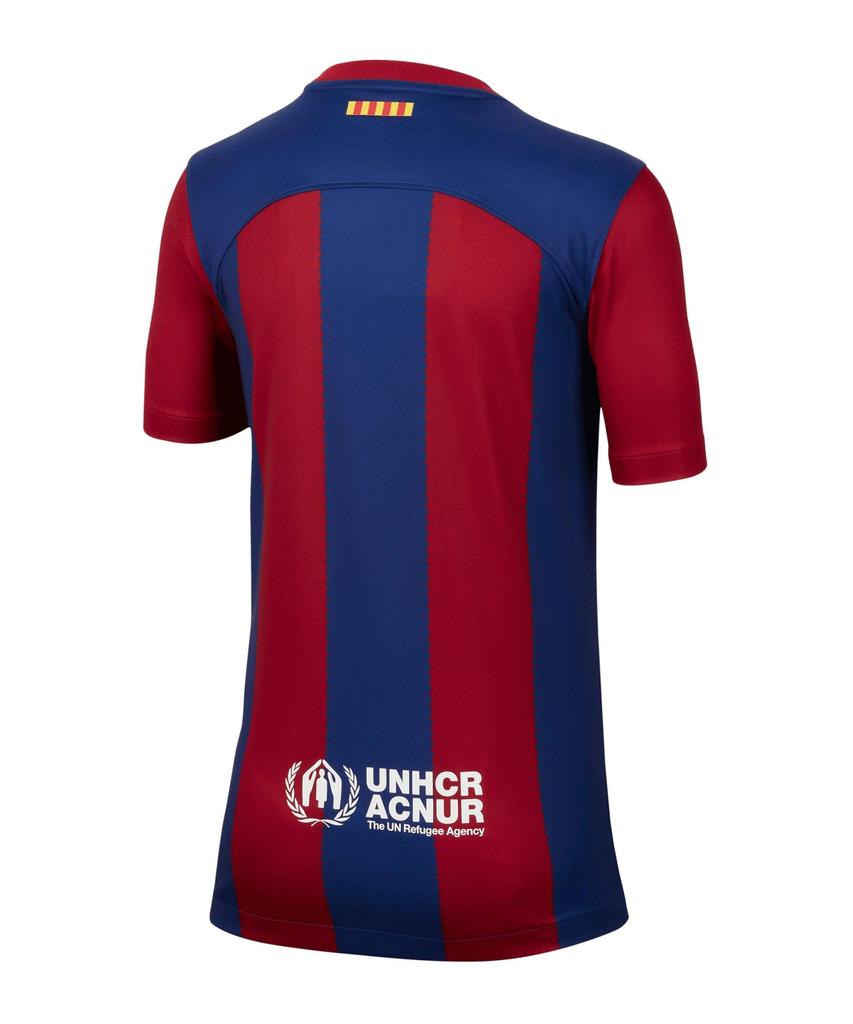 Nike FC Barcelona Domicile Soccer Training Jersey polyester Blue