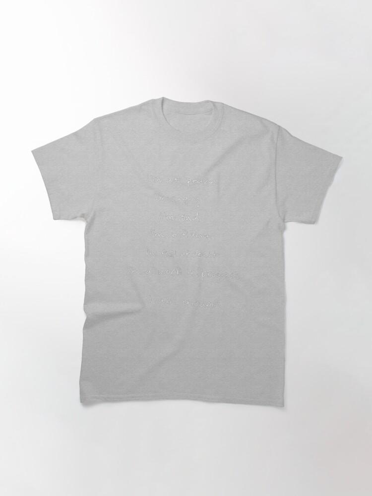 I am enough by Selena Gomez (My Mind & Me) Classic T-Shirt