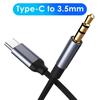 Type-C To 3.5mm AUX Headphone Jack Audio Connector Cable Cord for Phone Tablet