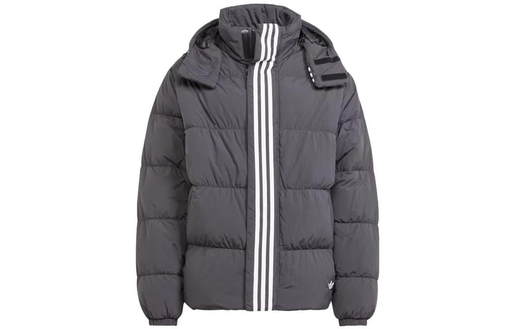 adidas Оригинальная пуховая куртка Originals Rifta Down Regen с капюшоном Мужская Черная HZ0688