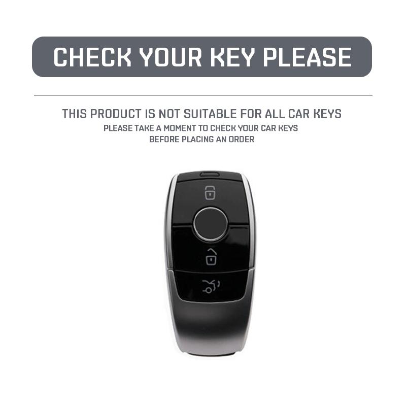 PIG4 Car Smart Remote Key Cover Case Shell Bag For Mercedes Benz A C E S G Class GLC CLE CLA GLB GLS W177 W205 W213 W222 X167 AMG