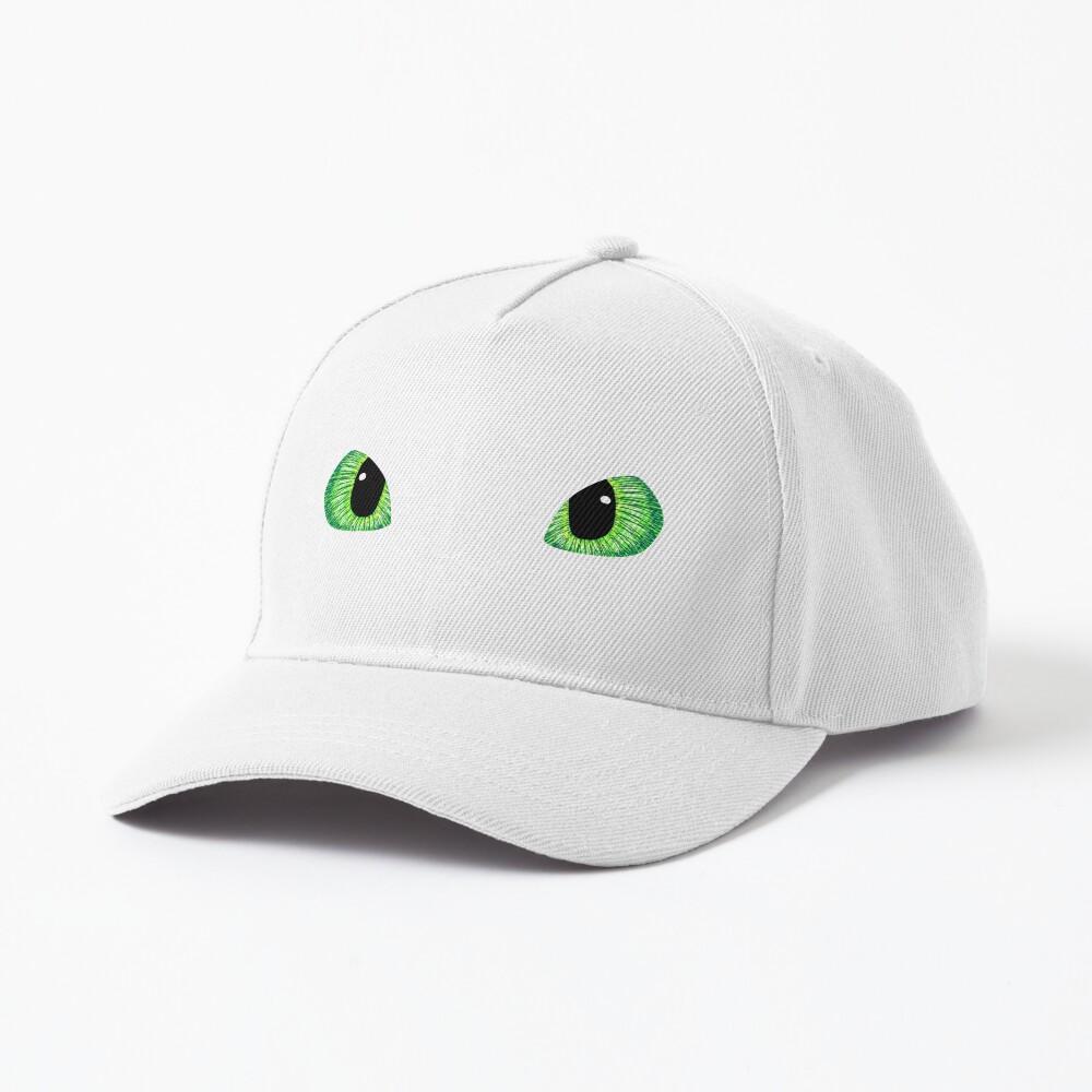 Кепка для рисования «Глаза зеленого беззубого дракона» Разработана и продана?этоМеПопои