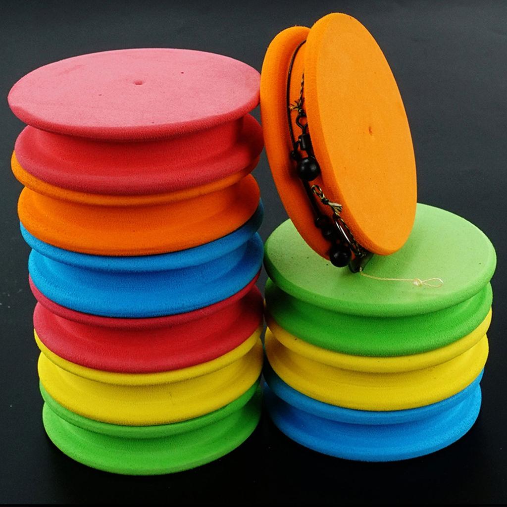 10 шт. пенопластовых катушек, поводков, проволочной доски, доски для намотки лески, катушек для ловли карпа, держателей для крючков и лески