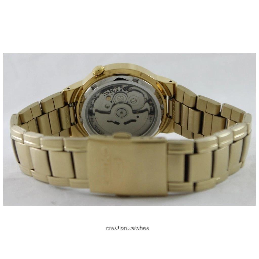 Seiko 5 автоматических мужских часов с 21 камнем SNKA10K1