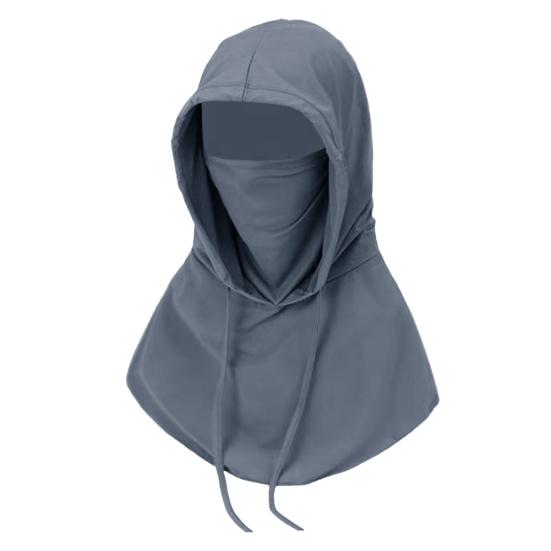 Летний мужской головной убор, широкополая шляпа от солнца Ice Silk с защитой UPF 50, регулируемая посадка, 3 в 1, защита шеи для верховой езды, солнцезащитная шляпа