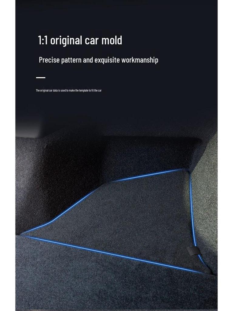 Tesla Model Y Trunk Side TPE Storage Box - Interior Accessories