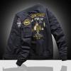 American Combined Pilot Jacket Men's Autumn Baseball Uniform Trendy Coat Men's Fan Jacket Men