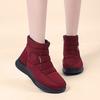 2024 the Elderly Cotton Shoes Warm Non-slip Thickened Flat Bottom Mother Cotton Boots Winter Soft Sole Old Beijing Cotton Shoes Women