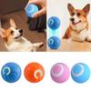 Интеллектуальный мяч для дразнения собак, артефакт для снятия скуки, устойчивый к укусам, интерактивный игрушечный мяч для собак, светодиодные забавные игрушки, автоматический прыгающий мяч
