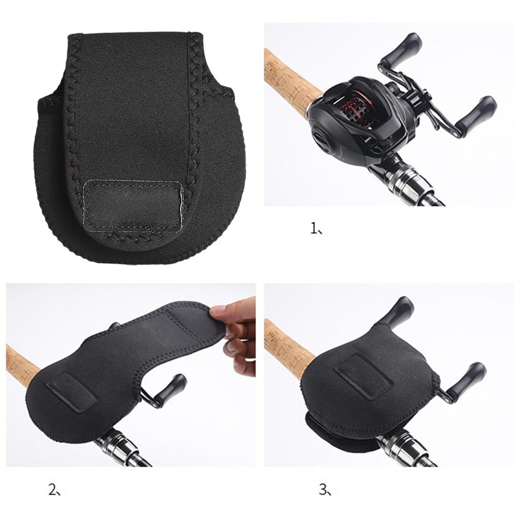 Сумка для рыболовной катушки Защитный чехол Мультипликаторная троллинговая рыболовная катушка Защитный чехол Чехлы для хранения спиннинговой катушки