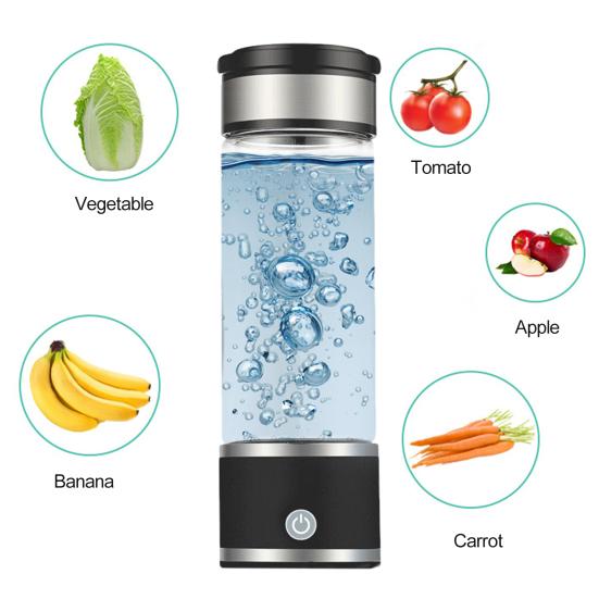 1 комплект, 420 мл, чашка для водородной воды, портативный генератор водородной воды, ионизатор здоровой воды для домашнего офиса