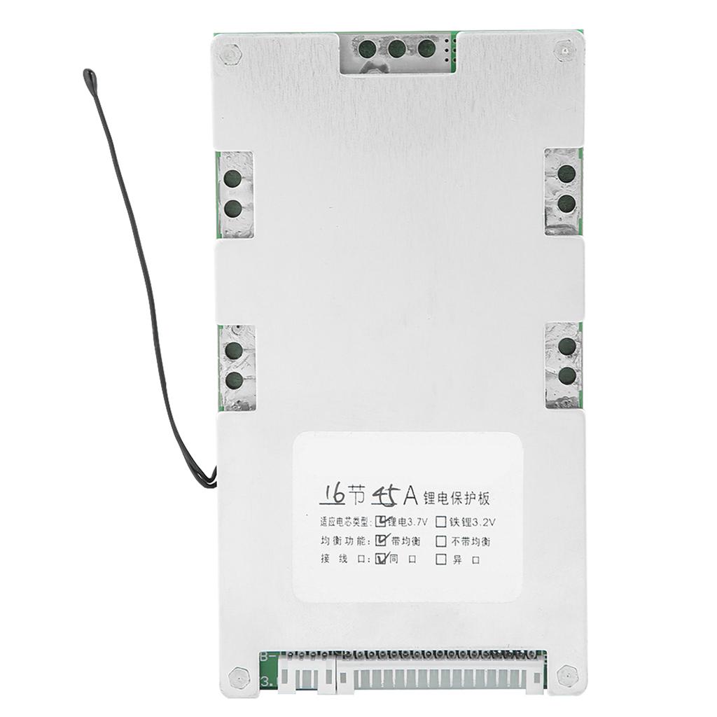 16S 45A Lithium Battery Charging Protection Board BMS PCB with Balance Charging