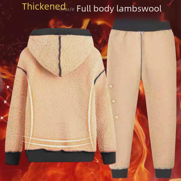 Мужская флисовая толстовка с капюшоном на молнии - плотный бархат, осень/зима, повседневный, для среднего возраста и молодежи