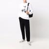 Armani Exchange FW21 Хлопковая толстовка с круглым вырезом и принтом винтов Мужская толстовка 6KZMAW-ZJ6RZ-1100