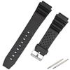 18mm 20mm 22mm Black Rubber Silicone Watchband with Buckle for Casio G-SHOCK Watch Straps Belt