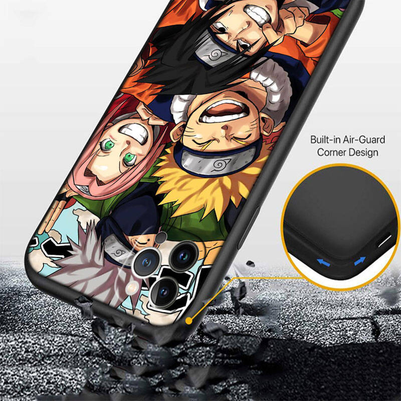 MH106 Чехол-накладка Naruto Uzumaki для iPhone 7 8 11 12 13 14 15 16 17 16E XS Pro Max XR X SE Air
