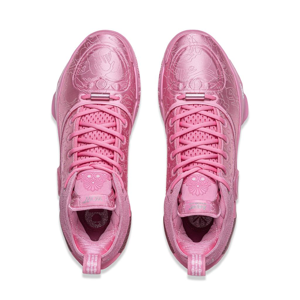 Мужские кроссовки Li-Ning-Way of Wade 12 LUX Aape Розовые