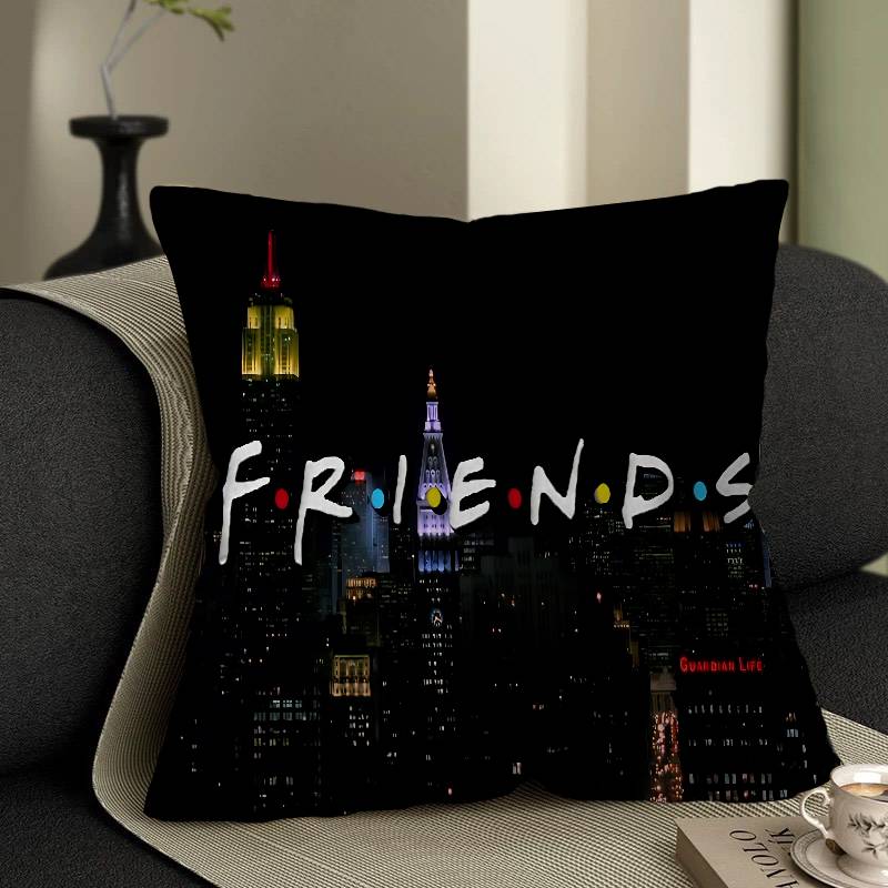 Classic F-Friends Series Tv Personalized Picture Text Home Decorative Pillows Household Gifts 45X45Cm